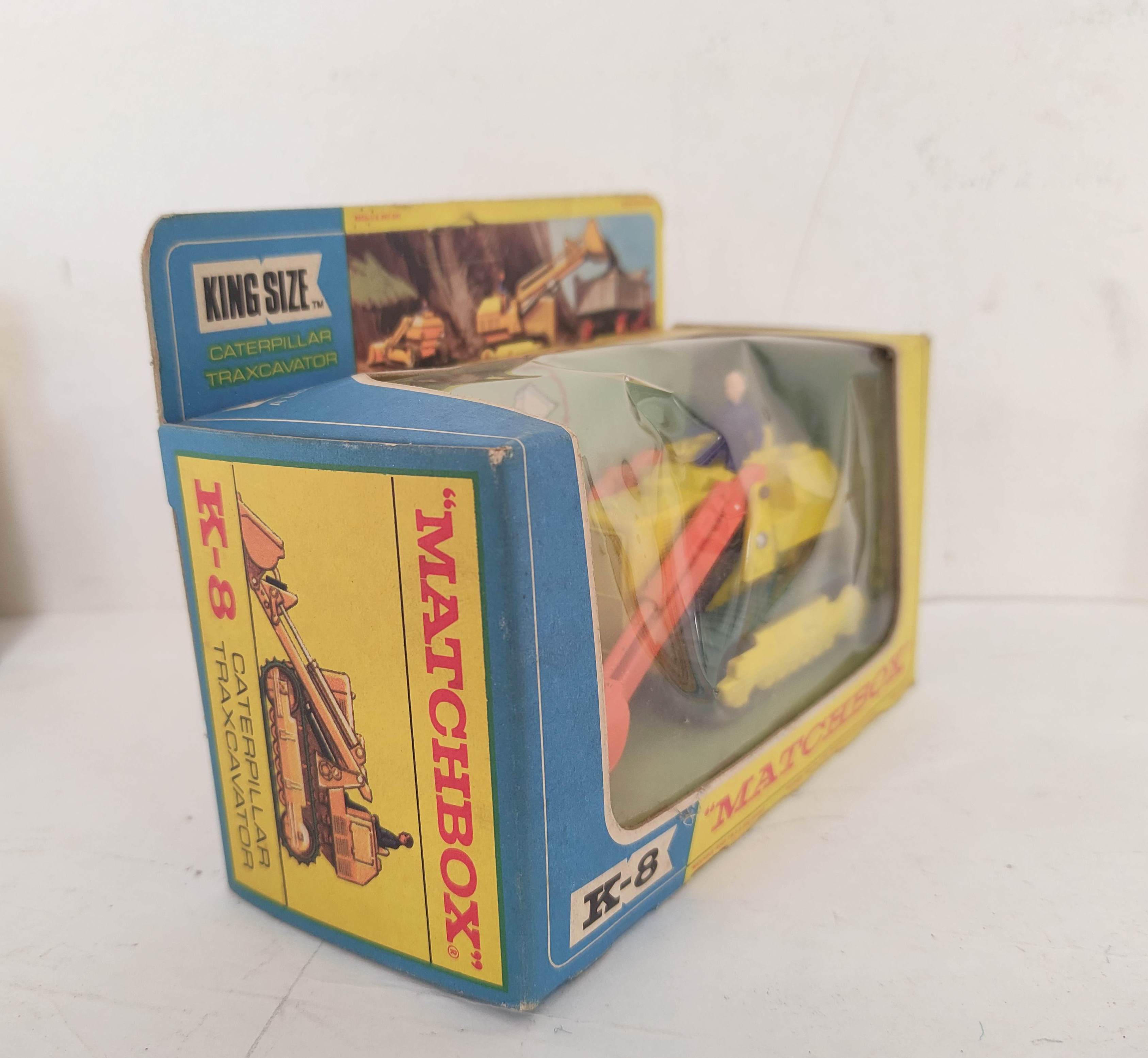 Three vintage boxed Matchbox Kingsize model vehicles to include a Mercury Police Car K-23, - Image 5 of 5
