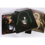 Collection of mainly 70s records to include Deep Purple Burn, AC/DC boxset, Thin Lizzy Live and