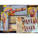 A complete set of twelve Corgi Chipperfields Circus boxed model vehicles all ex shop stock and in