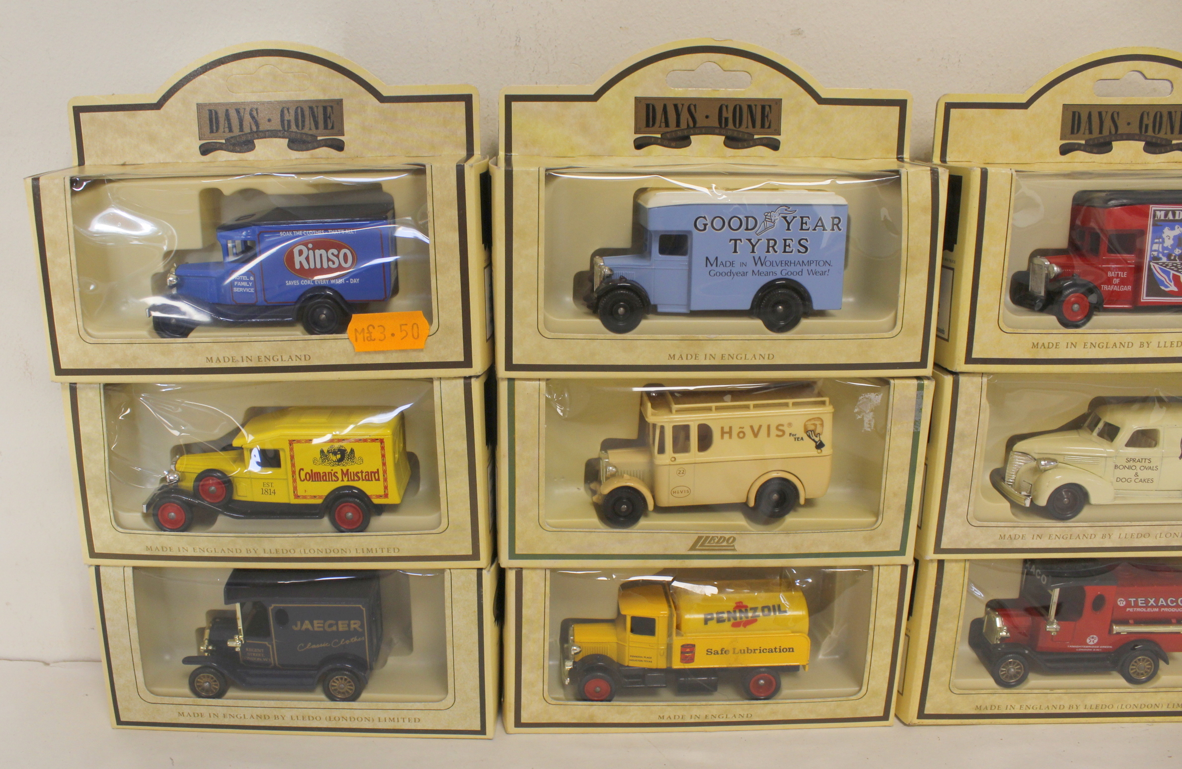 Collection of 30 boxed Lledo Days Gone collector's cars to include Bygone Day's Whisky Trail. - Image 5 of 7