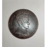 Great Britain. 1937 bronze Edward VIII Coronation medal struck by J.R Gaunt & Son Ltd and designed