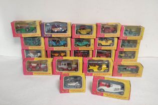 Large collection of vintage 1960s/70s Matchbox Models of Yesteryear collector's cars. To include a