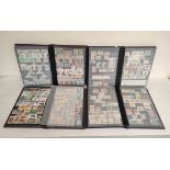 Four well filled collector's postage stamp albums comprising of British commonwealth, African and