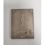 France. The Women of the Red Cross Medal 1916 by Henri Allouard struck in silver. OBV Red Cross