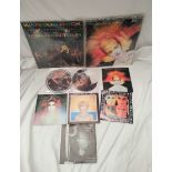 Collection of Toyah albums, singles, picture discs, to include Warrior Rock Toyah on tour, Thunder