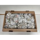 Box containing a large collection of British postage stamps from the estate of a local collector.