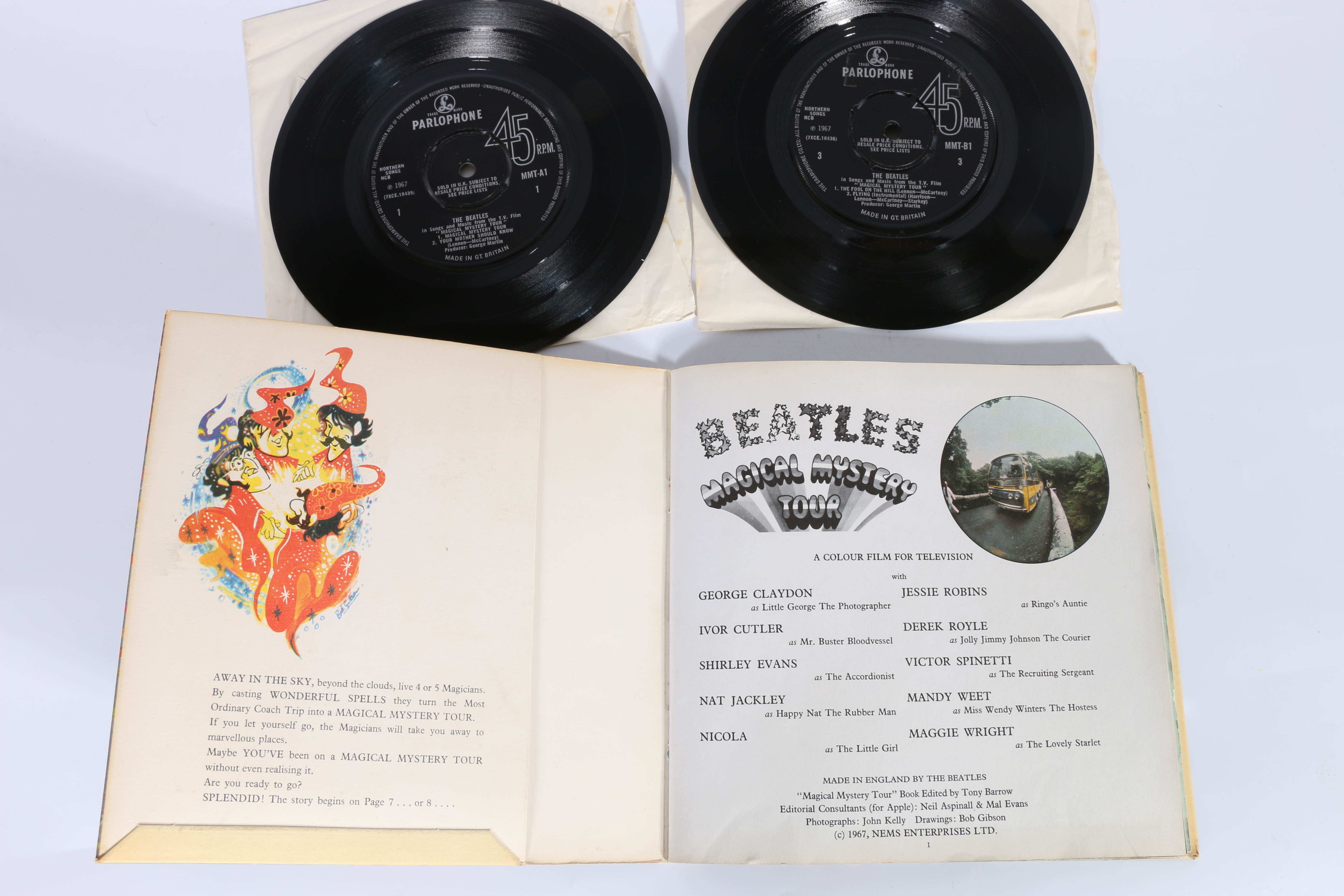 Beatles Magical Mystery Tour, matrix MMT-1 -1 -1 -1 -2 (early pressing) - Image 2 of 7