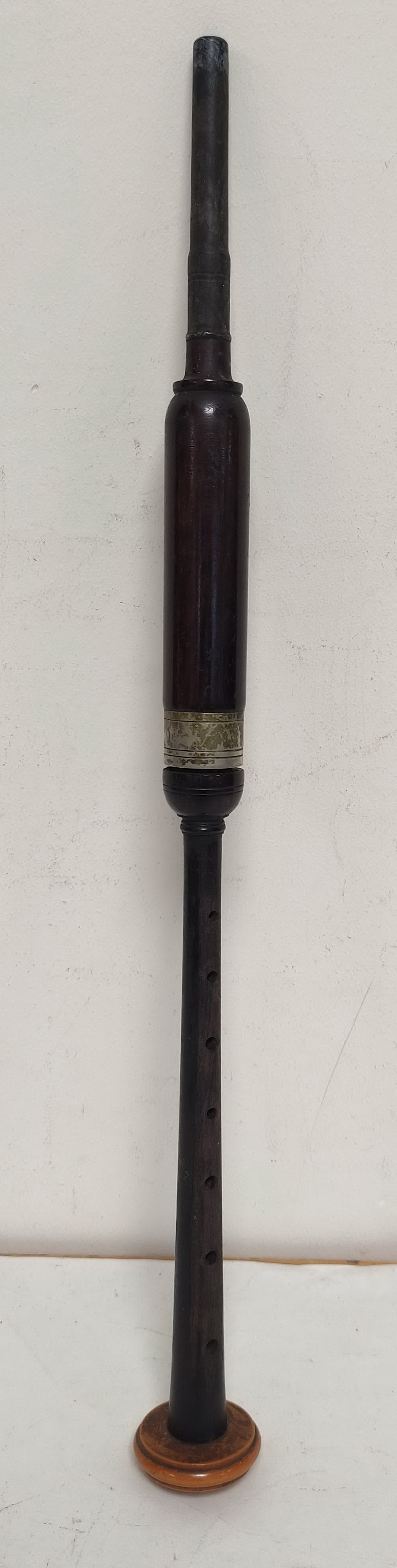 Antique rosewood chanter by R.G Hardie of Glasgow.
