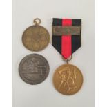German Third Reich. Medals and awards to include a 1938 Sudetenland medal with 1939 Prague bar, a
