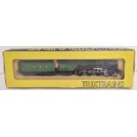 Vintage TrixTrains 00 gauge green LNER "A.H Peppercorn" 525 locomotive complete with box.