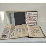 British Commonwealth- three well filled postage stamp albums, comprising of British Commonwealth