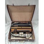 Broutalini boxed accordion in fitted case.