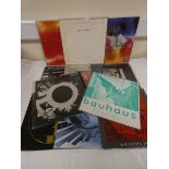 Collection of mainly The Cure and Bauhaus records to include The Cure 'Lets go to Bed', 'The Top',
