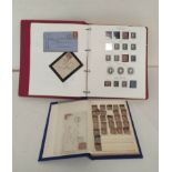 Great Britain- Two postage stamp albums comprising of 1840s-1980s issues to include a Victorian