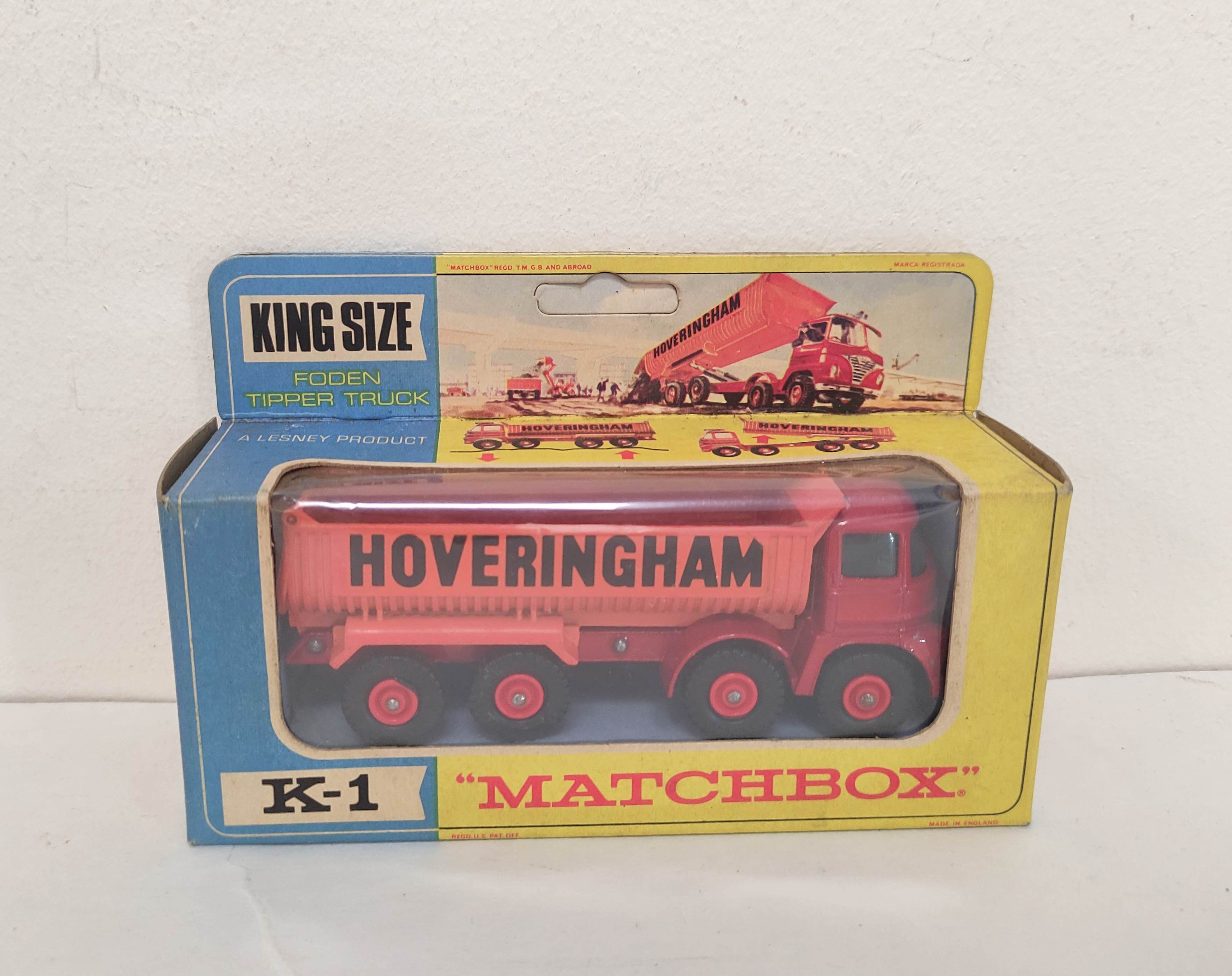 Three vintage boxed Matchbox Kingsize model vehicles to include a Mercury Police Car K-23, - Image 4 of 5