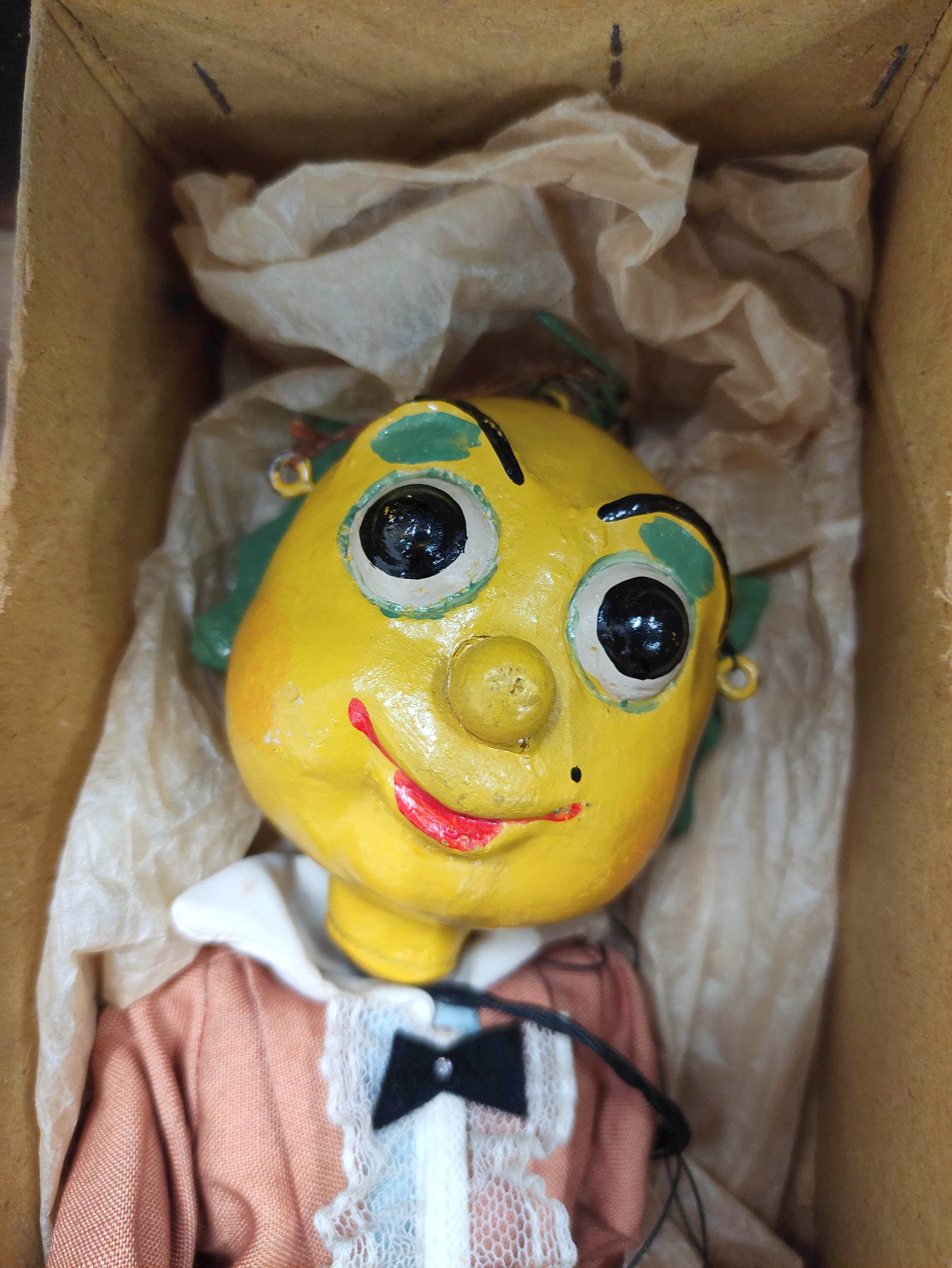 Three vintage boxed Pelham Puppets marionettes to include Mr Turnip, Witch etc. (3) - Image 6 of 8