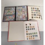 France- Three well filled collector's postage stamp albums comprising of French issues ranging