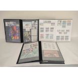 Three well filled collector's postage stamp albums containing unissued mint state world issues.