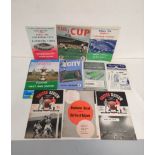 Collection of vintage football programmes mostly relating to Manchester United & Manchester City. To