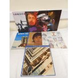 Collection of Beatles related records to include Red Rose Speedway, Back to the Egg, London Town,