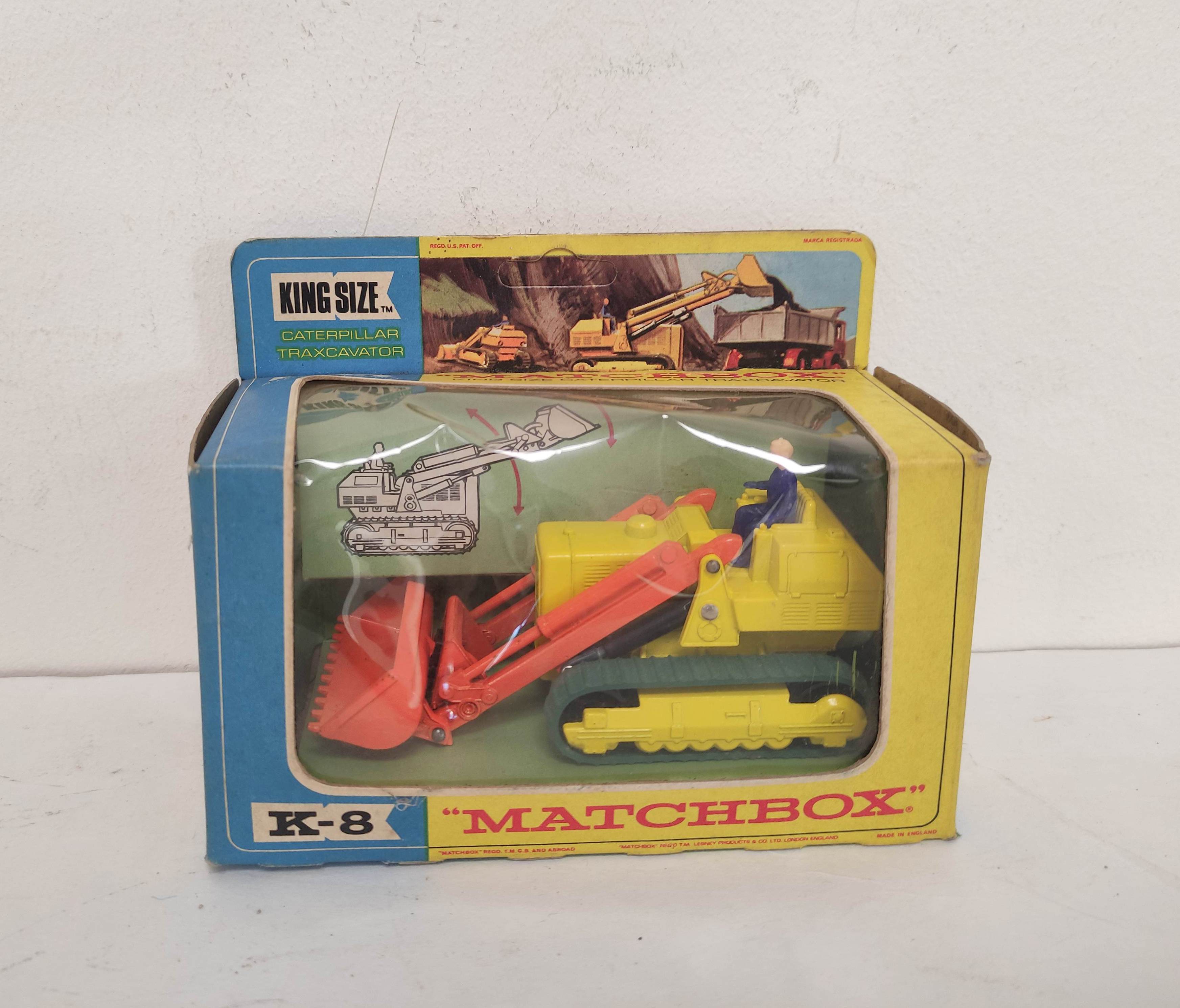 Three vintage boxed Matchbox Kingsize model vehicles to include a Mercury Police Car K-23, - Image 3 of 5