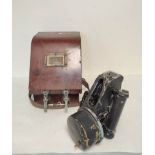 WW2 British Air Ministry Bubble Sextant MKIXA used for aircraft navigation. Complete with case.