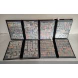 Four well filled collector's postage stamp albums comprising of Danish, Austrian, Greek, French