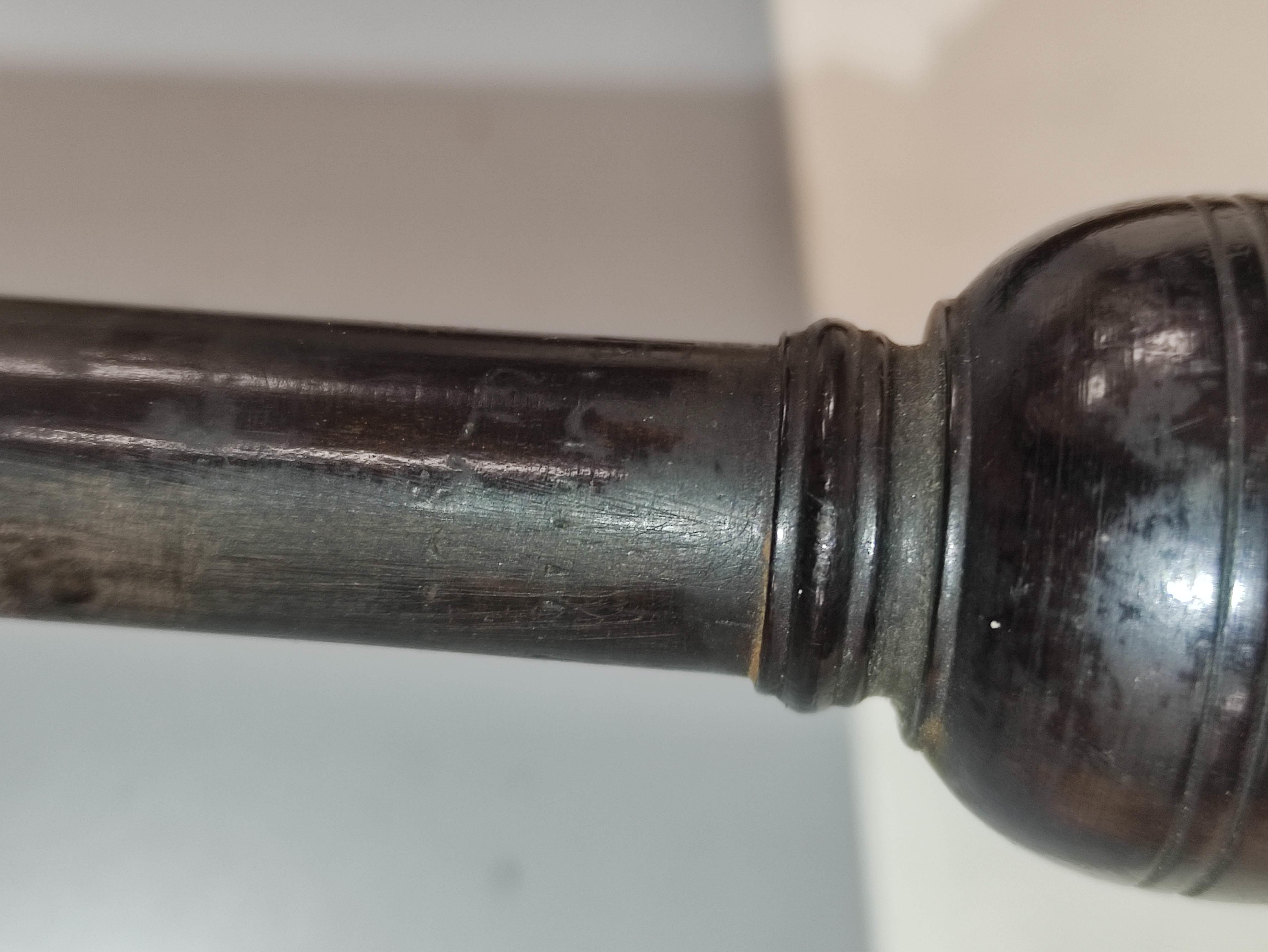 Antique rosewood chanter by R.G Hardie of Glasgow. - Image 6 of 6