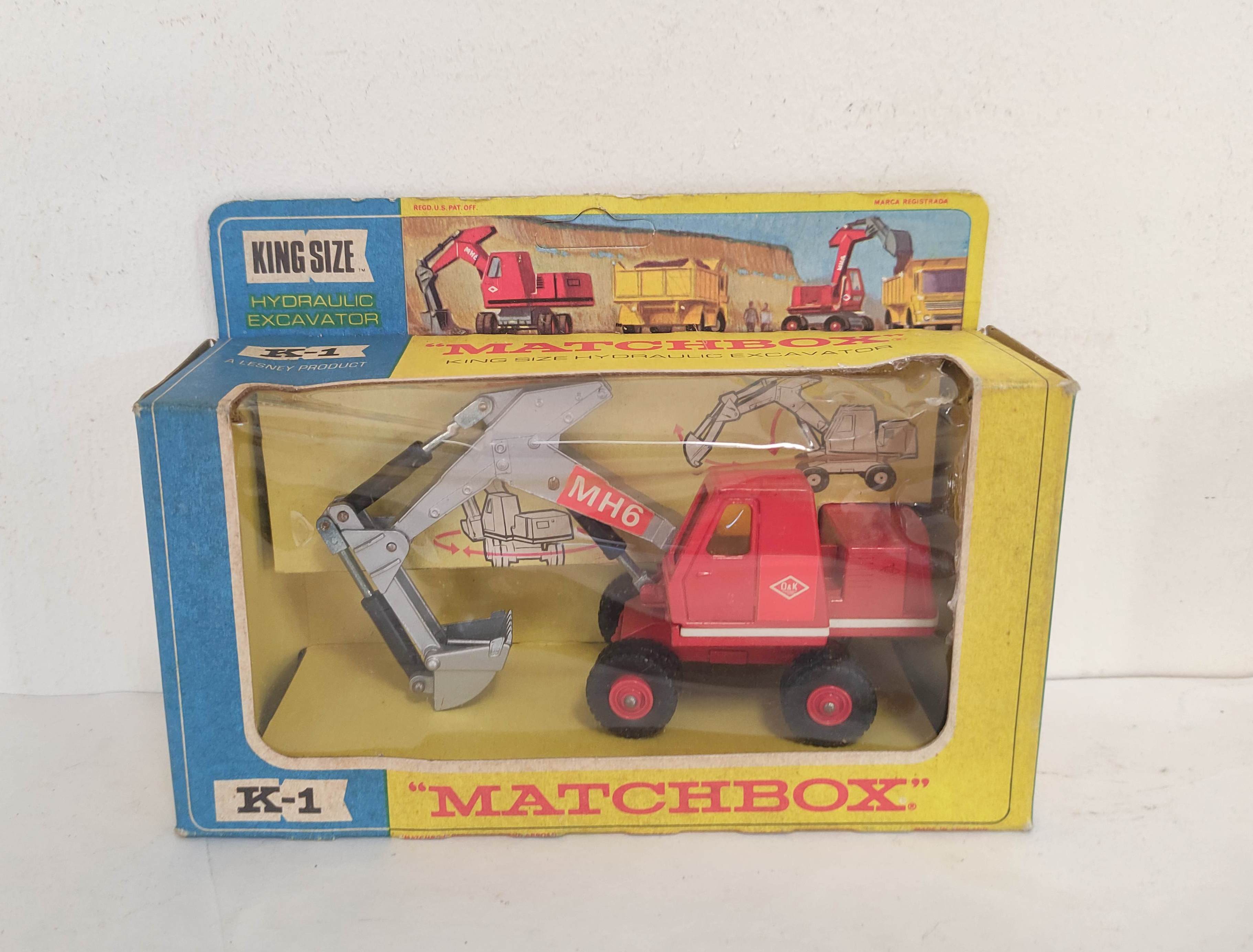 Three vintage boxed Matchbox Kingsize model vehicles to include a Scammell Heavy Wreck Truck K-2, - Image 2 of 6