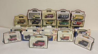 Collection of 33 boxed Lledo Days Gone collector's cars to include boxed Whisky Trail vehicles.