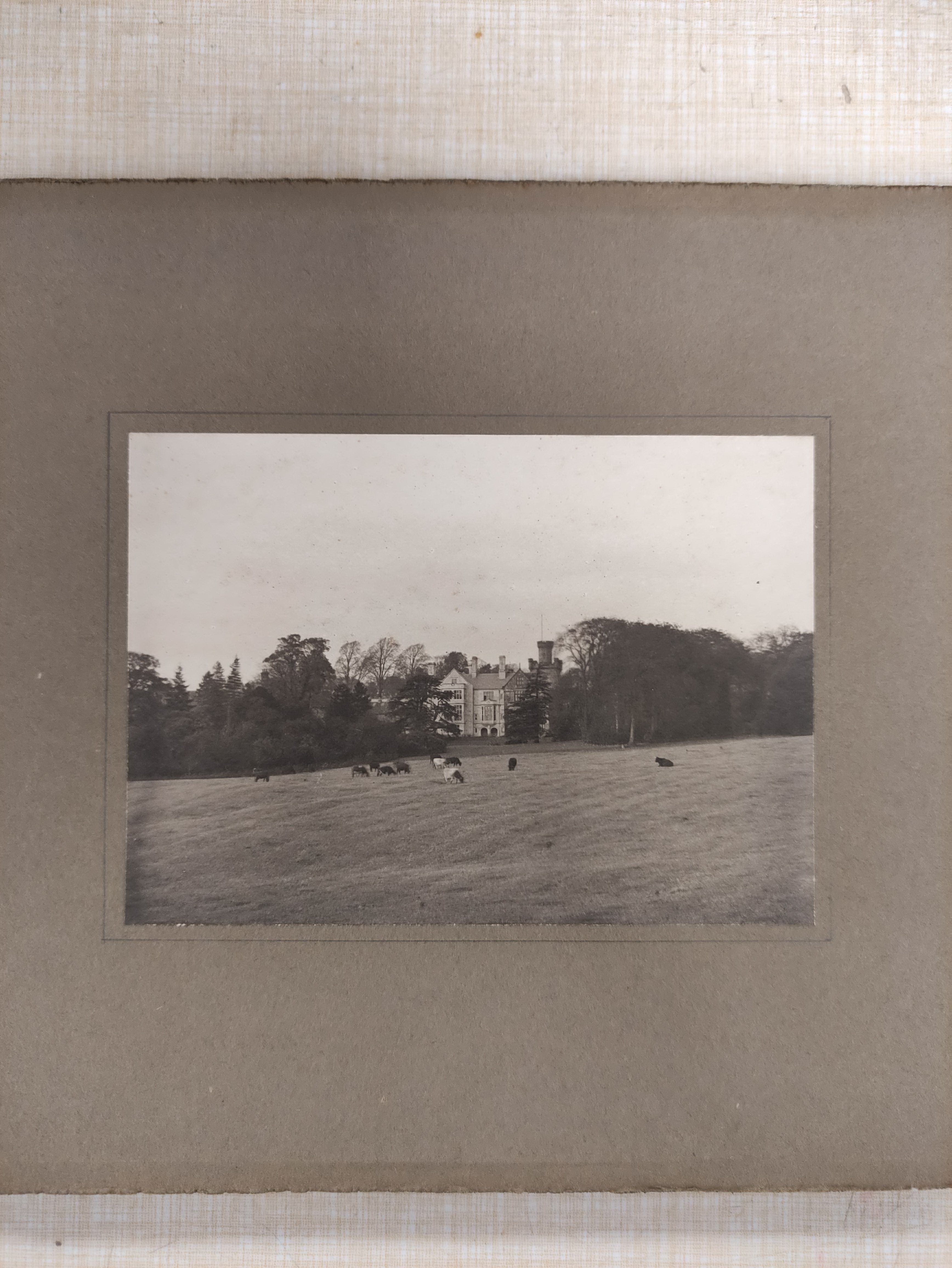 Breadsall Priory.  Album of photographs of this country house incl. interiors. Attributed to - Image 2 of 6