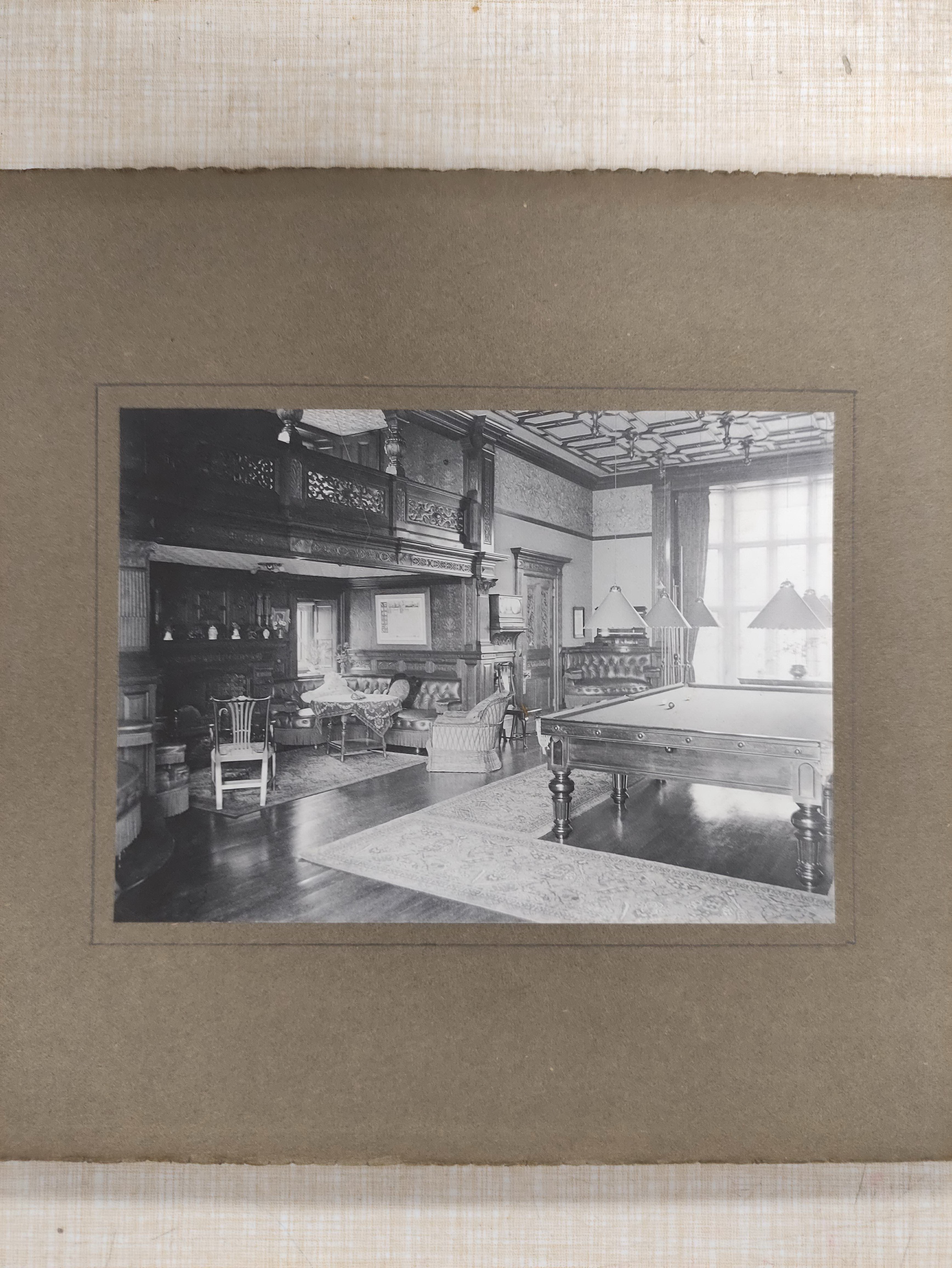 Breadsall Priory.  Album of photographs of this country house incl. interiors. Attributed to - Image 4 of 6