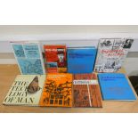 Engineering History.  8 various vols. mainly in d.w's.
