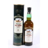 THE FAMOUS GROUSE 1989 12 year old malt Scotch whisky 40% abv 70cl in metal tin.