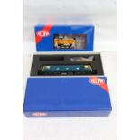 Heljan OO gauge model railways including 26361 Class 26 diesel locomotive 26024 BR blue and 29301