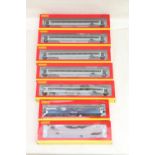 Hornby OO gauge model railways including R4890B Scotrail mk3 sliding door TSL coach 42343 x3, R4893A