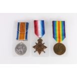 Medals of 8781 Lance Corporal Terence O'Brien of the 12th Battalion Highland Light Infantry who