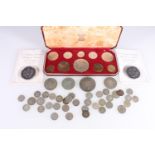 UNITED KINGDOM 500grade silver (1920-1946) coins including crown 1937, etc. 125g gross, also an