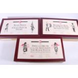 Britains Petite Ltd, three sets including 00102 (1998) The Regimental Band of the Royal Scots