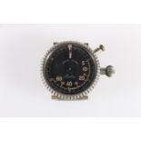 WWII Leonidas 'Cronografa A Ritorno' military issue bomber's bomb timer chronograph, case diameter