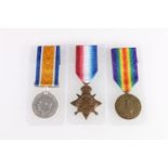 Medals of S2833 Private Andrew Sandison of the 11th Battalion Argyll and Sutherland Highlanders