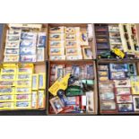 Over 80 boxed diecast and other model vehicles including Vanguards, Matchbox, Lledo, Maisto etc.