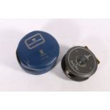 Hardy Bros (Alnwick) Ltd The Ocean Prince One fly fishing reel in blue leather House of Hardy case.