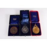 Scholastic medals of Hope Pitcairn Anderson (see previous lot) to include a unhallmarked yellow