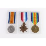 Medals of S6714 Private William McNeil of the 8th/10th Battalion Gordon Highlanders who was killed