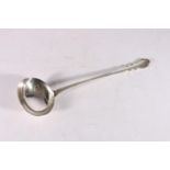 George V  sterling silver ladle, with shaped handle, William Hutton & Sons Ltd, Sheffield 1934,