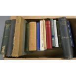 School & College Histories & Records.  A carton of various vols.