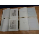 RUSKIN JOHN.  The Poems, ed. by W. G. Collingwood. 2 vols. Etched frontis & plates. Quarto. Half