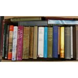 Journals, Diaries, Travels, etc.  A carton of books & softback publications.