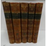 CRUTTWELL C.  Tours Through the Whole Island of Great Britain. 6 vols. Hand col. fldg. eng. map.